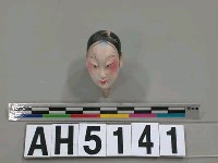 藏品(花旦戲偶頭)的圖片